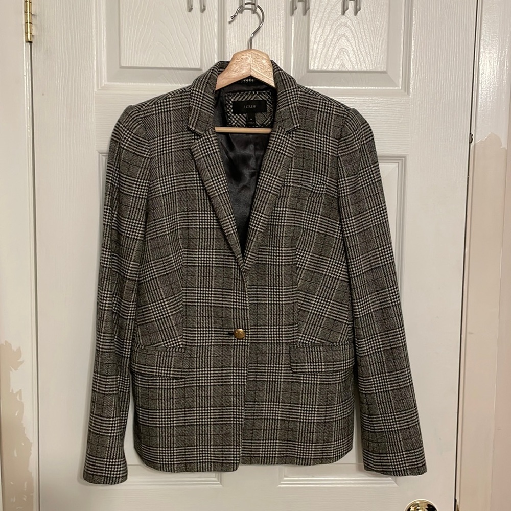 J Crew wool blazer 6 mint condition